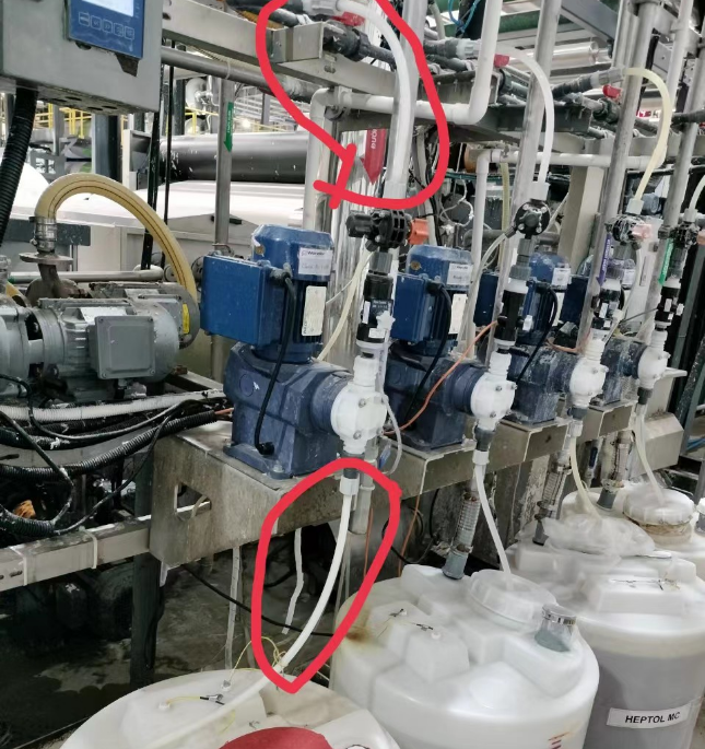 龙泉市计量泵案例